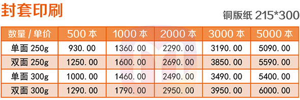 封套印刷报价，封套印刷价格